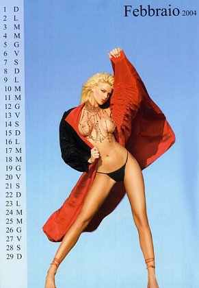 Calendario Vittoria Silvstedt